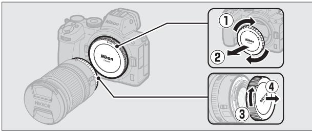 NIKON Z5 - Fixation d'un objectif - 1