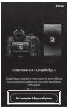 NIKON Z5 - Périphérique mobile : démarrez l'application snapbridge. - 1