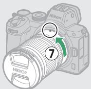 NIKON Z5 - Fixation d'un objectif - 3