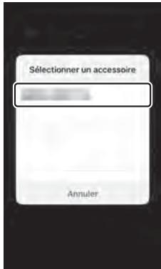 NIKON Z5 - Périphérique ios : touchez [appareil photo hybride], puis touchez [association (bluetooth)] - 5