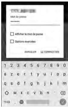 NIKON Z5 - Périphérique mobile : saisissez le SSID et le mot de passe affichés par l'appareil photo à l'étape 4. - 2