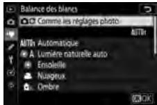 NIKON Z5 - Balance des blancs - 1