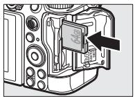 NIKON Z5 - Insertion des cartes mémoire - 3