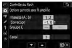 NIKON Z5 - : Réglez les paramètres du contrôle sans fil simplifié. - 2