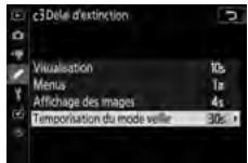 NIKON Z5 - Temporisation du mode veille - 1