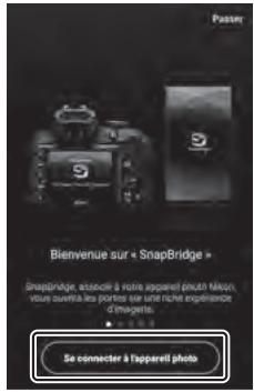 NIKON Z5 - Périphérique ios : démarrez l'application snapbridge. - 1