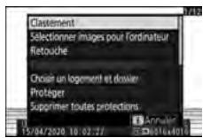 NIKON Z5 - Sélection des images à transférer - 1