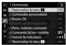 NIKON Z5 - Personnalisation du menu i - 1