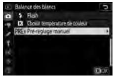 NIKON Z5 - Pré-réglage manuel : copie de la balance des blancs d'une photo - 1