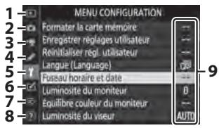 NIKON Z5 - Commande MENU - 2