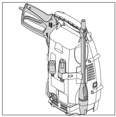 NILFISK C 115.3.6 PCA X-TRA - Rangement des accessoires - 1