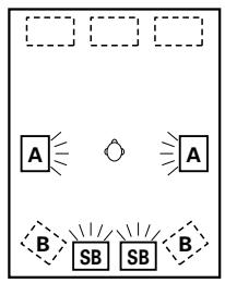 DENON AVR-3805 - - Fonction de sélection d'enceintes surround - 1