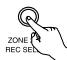 DENON AVR-3805 - Reproduction d'une source pendant l'enregistrement d'une autre (mode REC OUT) - 1