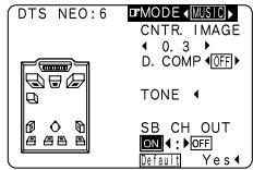 DENON AVR-3805 - Mode DTS NEO:6 - 9