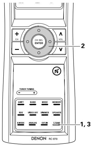 DENON AVR-3805 - Avant la lecture utilisant la fonction d'ambiance - 4