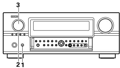 DENON AVR-3805 - ■ Si vous utilisez l'amplificateur SURR.BACK/MULTI ZONE en tant qu'ampli ZONE2/ZONE3. - 5