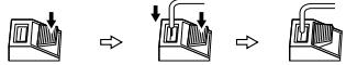 DENON AVR-3805 - Connexion des antennes AM - 1