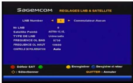 SAGEMCOM DS77 - Fréq. OL bas et haut - 1