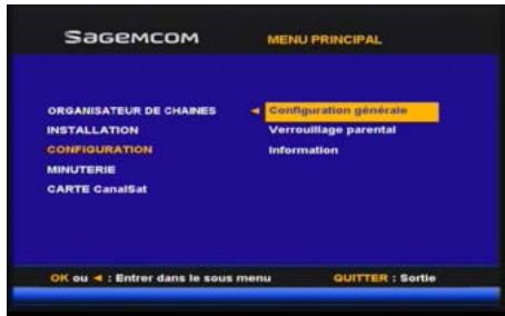 SAGEMCOM DS77 - Configuration - 1