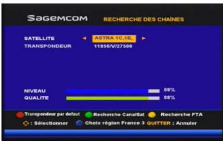 SAGEMCOM DS77 - Transpondeur d'installation du service TNTSAT - 1