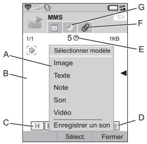 SONY W950i - Création et envoi de MMS - 1