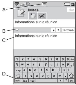 SONY W950i - Clavier tactile - 1