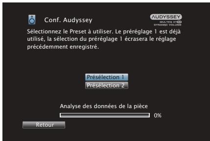 DENON AVC-X4700H - Effectuez le paramétrage de audyssey dynamic EQ® et audyssey dynamic volume®. - 4