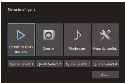 DENON AVC-X4700H - Fonction menu intelligent - 1