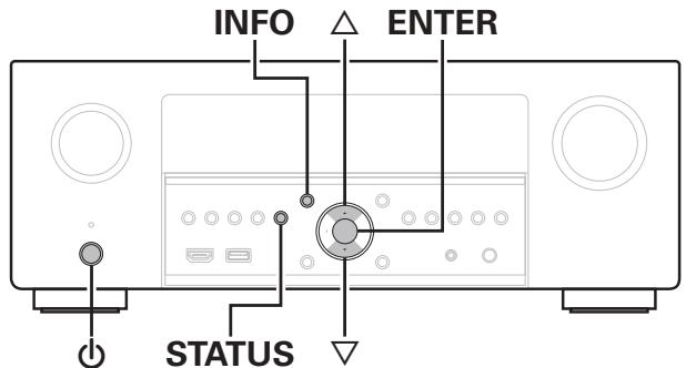 DENON AVC-X4700H - Fonction de verrouillage du panneau - 1