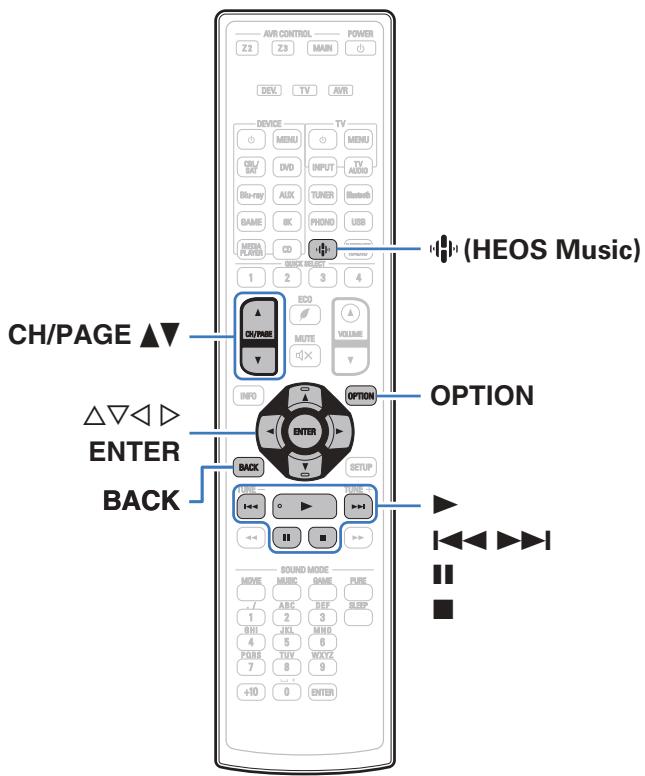 DENON AVC-X4700H - Lecture de fichiers stockés sur un ordinateur ou un stockage NAS - 1