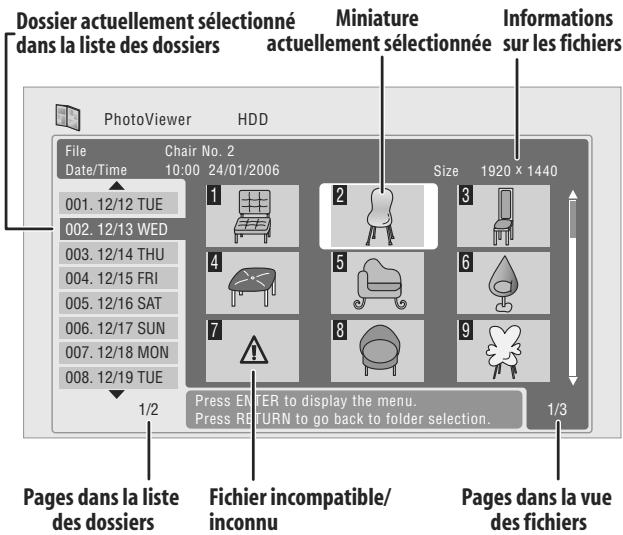 PIONEER DVR 645 H - Recherche d'images au format JPEG - 3