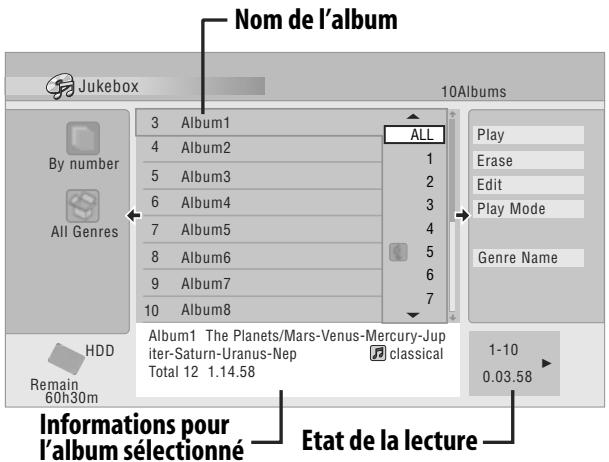 PIONEER DVR 645 H - Écoute de musique grâce à Jukebox - 2