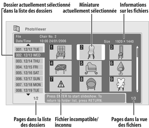 PIONEER DVR 645 H - Recherche d'images au format JPEG - 2