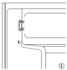 MOULINEX MSTTR102WH - INVERSION DU SENS D'OUVERTURE DE LA PORTE - 4