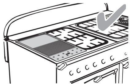 FALCON CLAS 90 LPCR/B-EU - Plaque à griller - 1