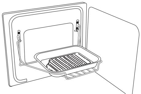 FALCON CLAS 90 LPCR/B-EU - Grilles du four haut - 3
