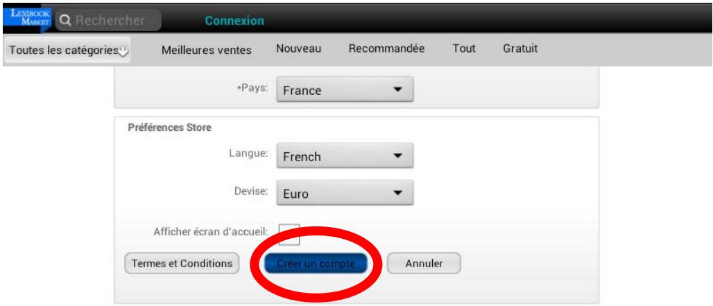 LEXIBOOK MFC175FRW - Créer un compte lexibook® market - 3