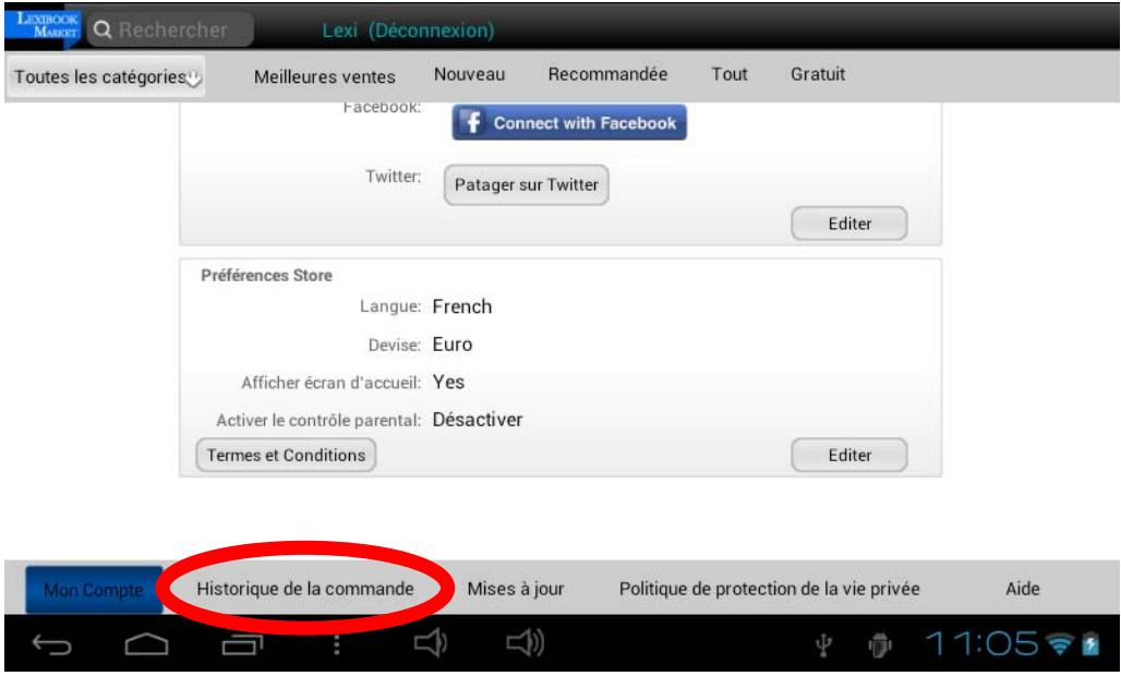 LEXIBOOK MFC175FRW - Retrouver les applications achetées - 2