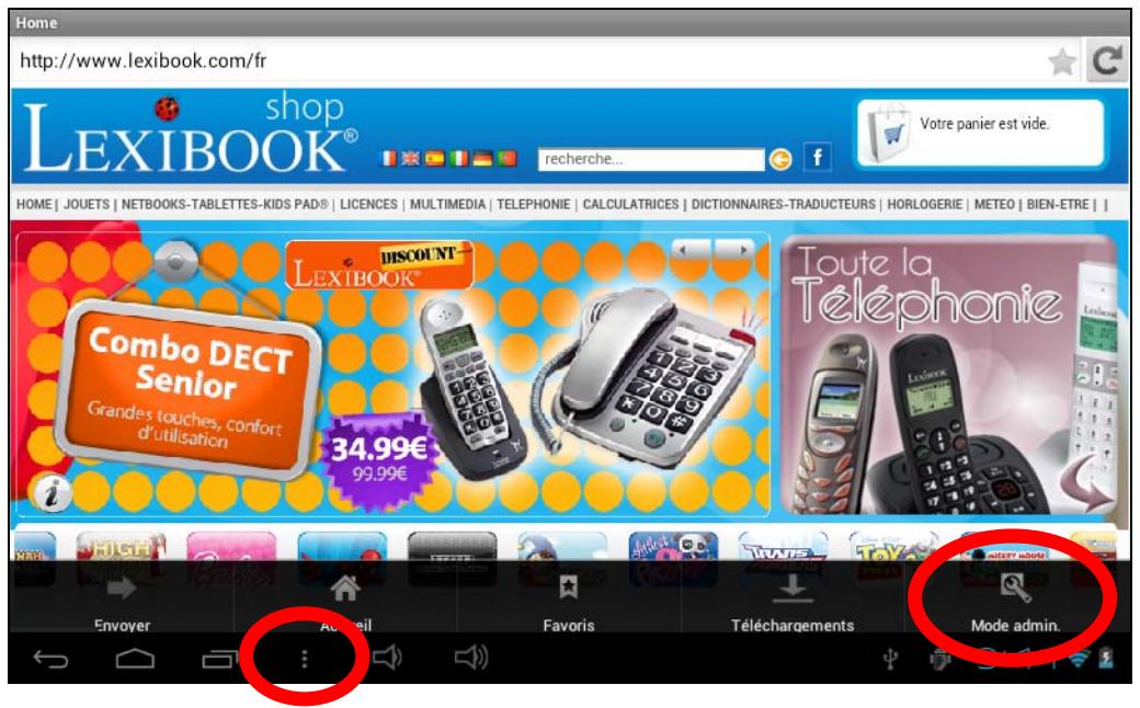 LEXIBOOK MFC175FRW - Le navigateur internet lexibook® protect - 1
