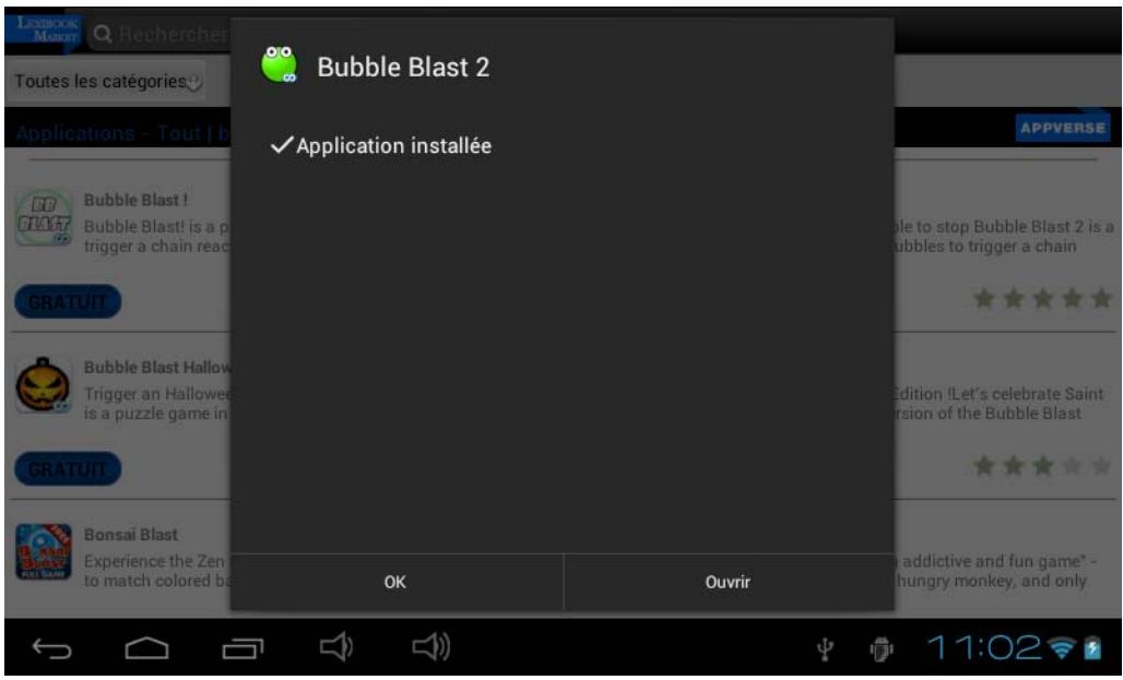 LEXIBOOK MFC175FRW - Installer une application sur la tablette - 3
