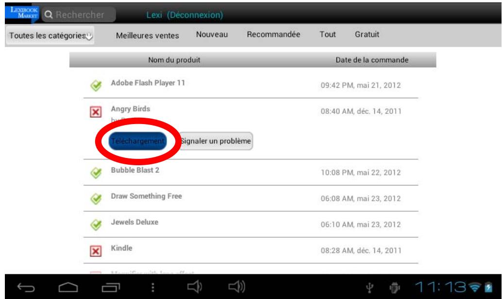LEXIBOOK MFC175FRW - Retrouver les applications achetées - 4