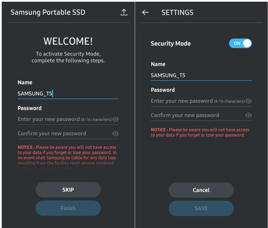 SAMSUNG T5 - Pour les appareils android - 1