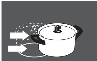 FALCON EXL 110 DFBLC - Utilisation avec une casserole - 6