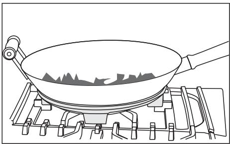 FALCON EXL 110 DFBLC - Support spécial de wok - 4
