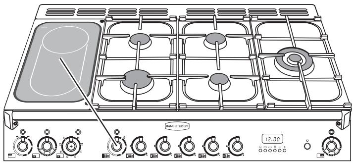 FALCON EXL 110 DFBLC - Table de cuisson vitrocéramique/ plaque à griller - 1