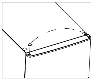 THOMSON THD254NFSL - Inversion du côté d'ouverture des PORTES - 4