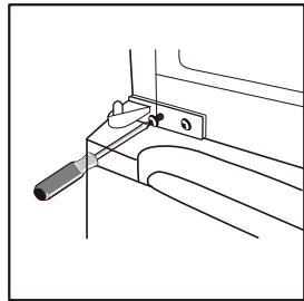 THOMSON THD254NFSL - Inversion du côté d'ouverture des PORTES - 9