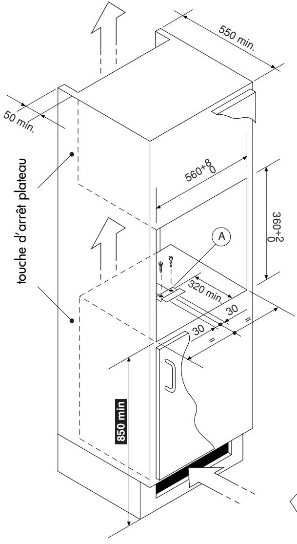 SCHOLTES MWI243WH - Installation dans un MEUBLE - 1