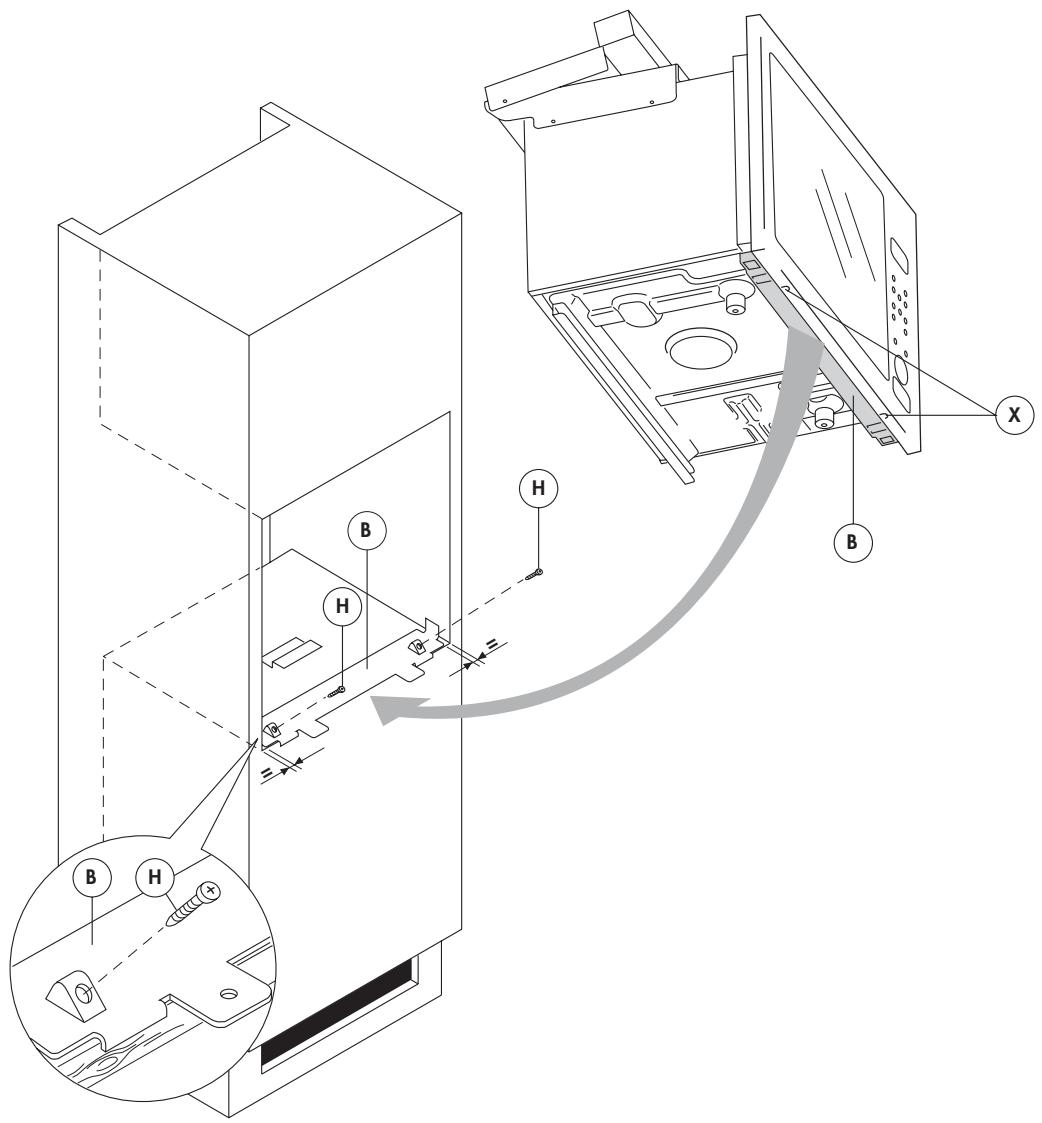 SCHOLTES MWI243WH - Installation dans un MEUBLE - 3