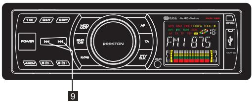 PEEKTON PKM192 - Recherche des fréquences radio - 1